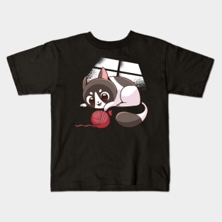 Cute Cat Kids T-Shirt